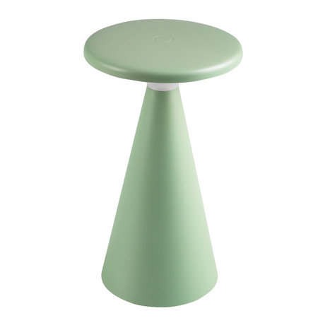 Venkovní dekorativní stolní lampa LED 1,8 W 160 lm 2700K teplá zelená IP44 stmívatelná Paros Sanico Goldlux