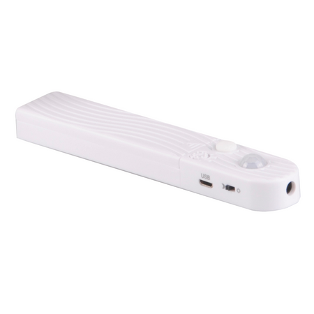 LED pásek se senzorem pohybu a soumraku 3,5W 370lm 4000K neutrální 1,5V bílá 1m Sanico Goldlux