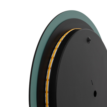 Nástěnné svítidlo LED 13W 90lm 3000K Warm Silver Modern RING MIRROR LED L 10278 Nowodvorski