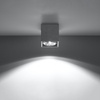 Svítidlo pro povrchovou montáž VALDE 140 GU10 Spot Cube Industrial Grey SOLLUX