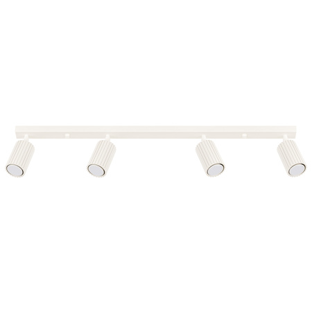 Bodové reflektorové stropní svítidlo Tuba 4x GU10 Beige Carbon Deep Space SL.1603 Sollux