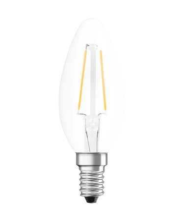 2x LED žárovka B35 Candle E14 2,5W = 25W 250lm 2700K Warm 300° Retrofit Filament CLASSIC Osram