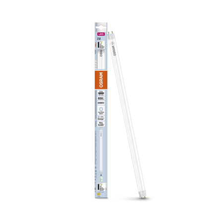 LED zářivka G13 T8 5,4W = 15W 650lm 4000lm Neutrální 190° 45cm LED TUBE EM Osram