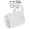 GU10 Matt White Track bodová lampa pro jednofázové tratě