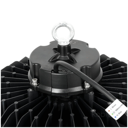 Průmyslové svítidlo LED High Bay 200W 28000lm CCT Black IP66 IK10 Rio Pro Kobi