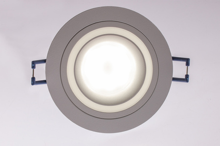 Halogenová Podhledové svítidlo GU10, Stálá Kulatá Bílá TRIBUS LUMILED