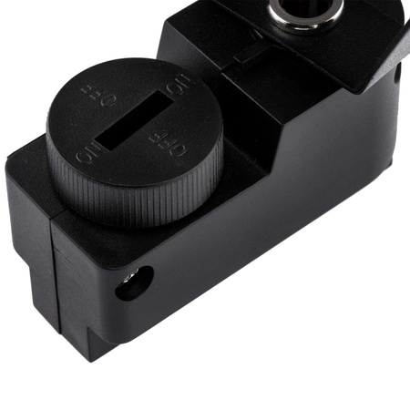 GU10 GOLDI Track světle černá a zlatá pro jednofázové tratě