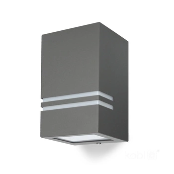 Zahradní venkovní nástěnné svítidlo GU10 IP44 Grey Quazar Kobi