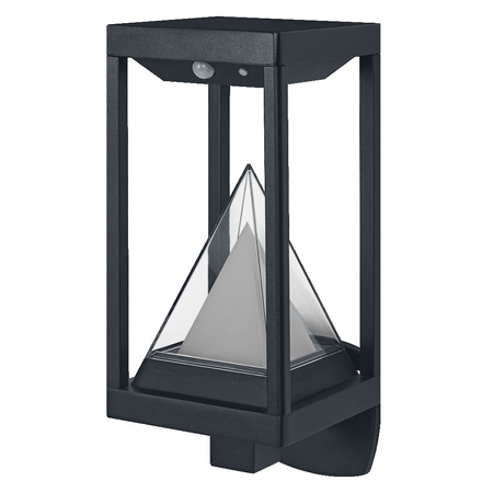 Chytrá solární zahradní nástěnná lampa 6W 400lm RGB+W SMART+ BLUETOOTH LEDVANCE