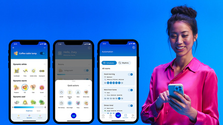 LED žárovka E27 A60 12,5W = 100W 1521lm 2200-6500K TW Smart SMART WiFi Bluetooth App WiZ Philips