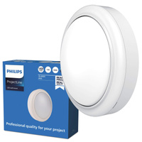LED venkovní světlo do potrubí 15W 1400lm 4000K IP65 Hermetická bílá Projetline Philips