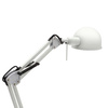 Stolní stolní lampa Školní kancelářská noční lampa Nastavitelná E14 Bílá Pixa Kanlux