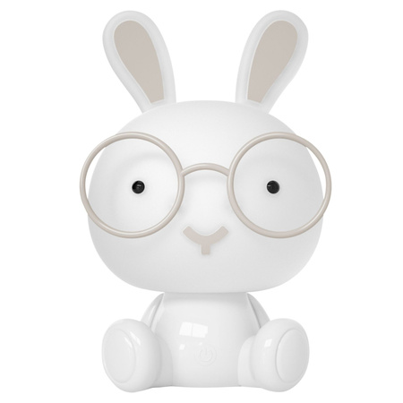 Dekorativní LED lampa 2,5 W 110 lm 4000K neutrální RGB bílá stmívatelná Sanico Rabbit Goldlux