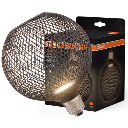 Dekorativní LED žárovka E27 3,5W = 28W 300lm 2700K teplá bílá 100° Decor Osram