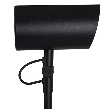 Stolní stolní lampa Školní kancelářská noční lampa Nastavitelná E14 Černá Agzar Kanlux