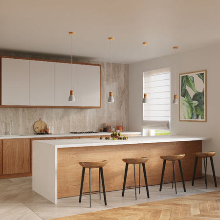 LED závěsné stropní svítidlo QUBIC E27 šedé SOLLUX