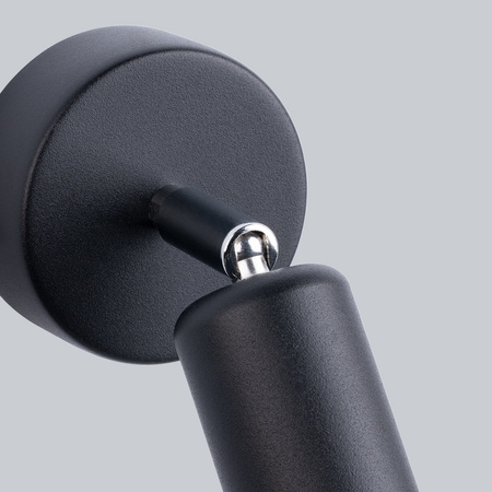 Nástěnné svítidlo FORNES 1 E27 černé Minimalistické SOLLUX