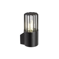 Venkovní zahradní lampa Venkovní LED svítidlo E27 E27 nástěnné IP54 černé Moderní Haren Rabalux