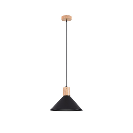 JAGA E27 černá skandinávská stropní závěsná lampa SOLLUX