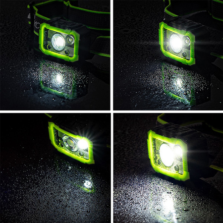 Dobíjecí čelovka 750LM CREE + SMD PRO SERIES VA0187 VAYOX