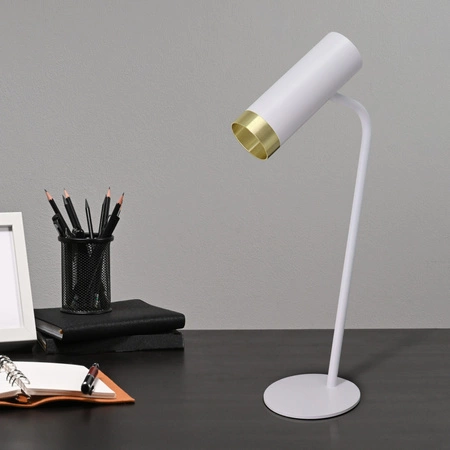 Stolní lampa GU10 bílá Fado Sanico Goldlux