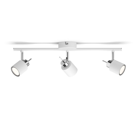 Stropní svítidlo MERANTI 3x GU10 s reflektorem na stěnu bílé PHILIPS