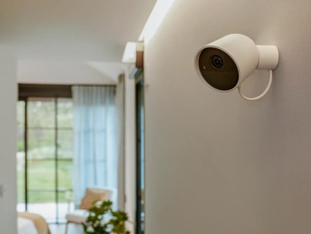 IP 2K QHD 1440p CMOS White Zigbee WiFi SMART bezpečnostní kamera Venkovní kabelová kamera Secure Philips HUE