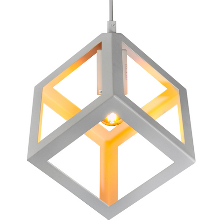 Geometrické IL MIO SWEDEN Stropní svítidlo 1xE27 Bílá - GOLDLUX (Polux)