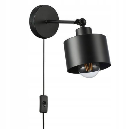 Spot E27 Movable Black Elza Masterled nástěnné svítidlo Reflektor Nástěnné svítidlo