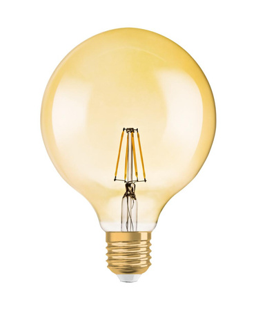 Dekorativní žárovka LED G125 Sphere E27 4W = 35W 410lm 2400K Warm 300° Vintage 1906 Osram