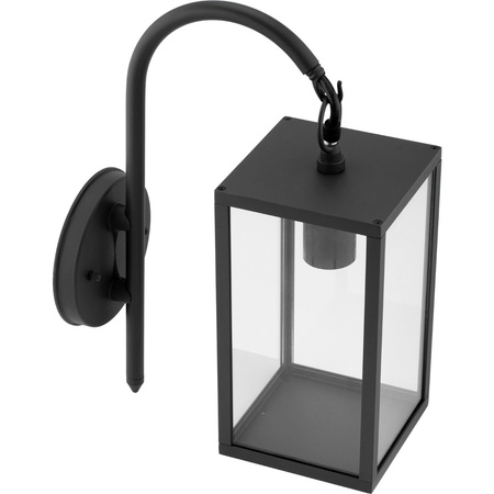 Zahradní nástěnné svítidlo Down Elevation Lamp Malmo E27 IP44 Grafit - GOLDLUX (Polux)