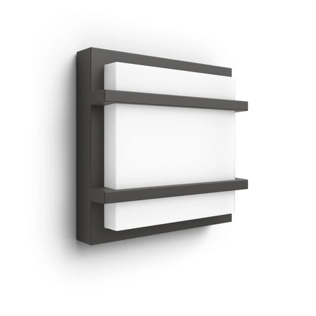 Zahradní lampa LED nástěnná lampa PETRONIA myGarden 12W 2700K IP44 Stropní Antracit PHILIPS