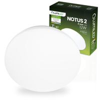 LED stropní svítidlo NOTUS 2 12W Round 26 cm IP44 LUMILED