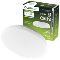Stropní LED plafon pro povrchovou montáž 24W 4000K CELIS Round IP44 ALS LUMILED