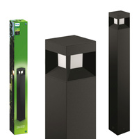 Venkovní LED zahradní svítidlo PARTERRE myGarden 8W 2700K IP44 Tyč 77cm Černá PHILIPS